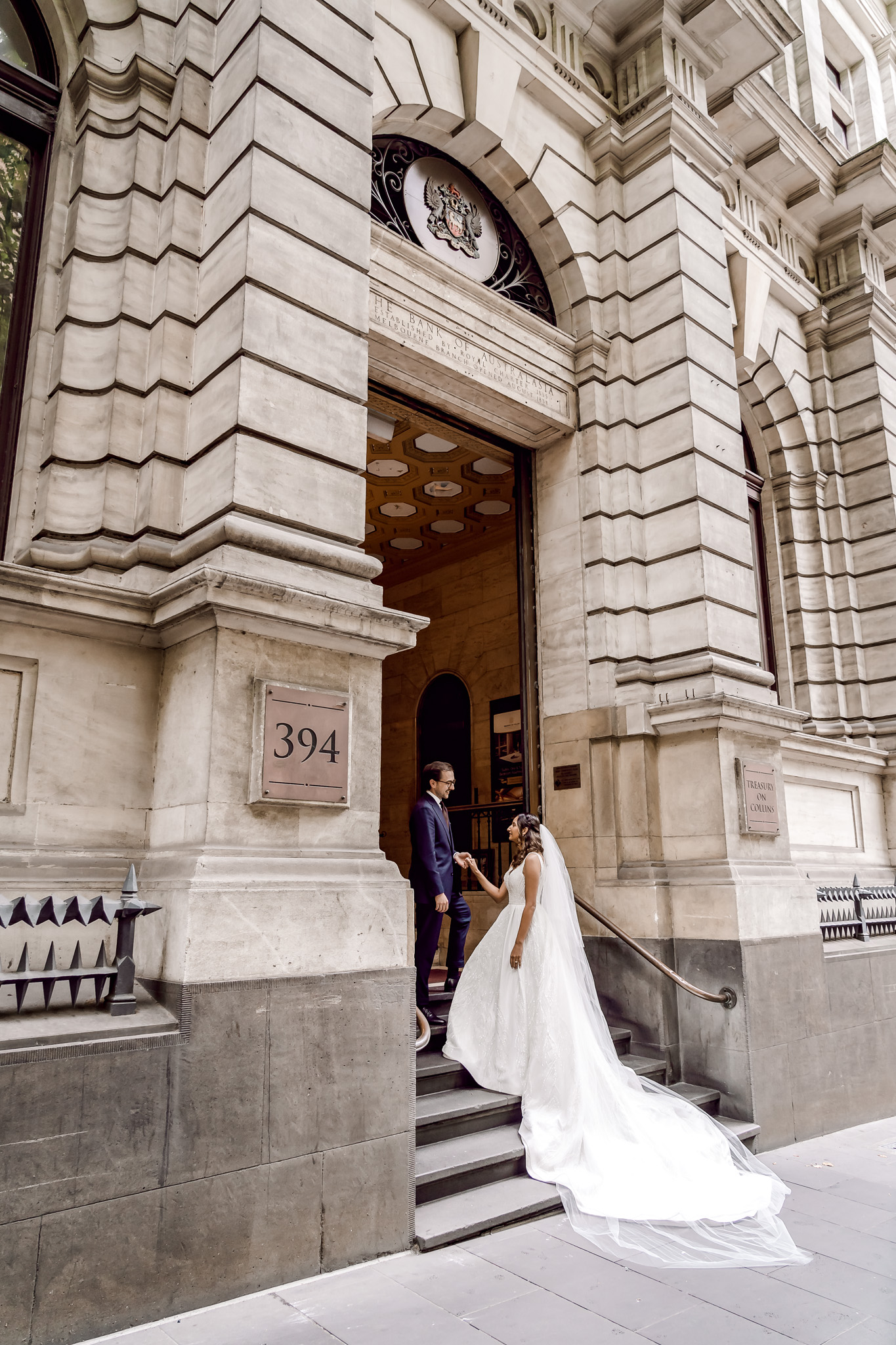 Wedding at The Bank on Collins