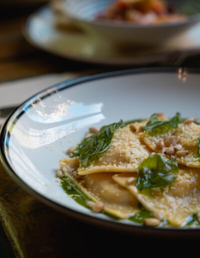 Pumpkin, Ricotta & Pecorino Ravioli